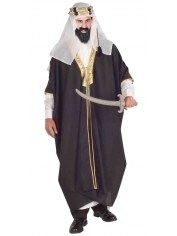Arab Sheikh Costume - Mens Arabian Costumes	